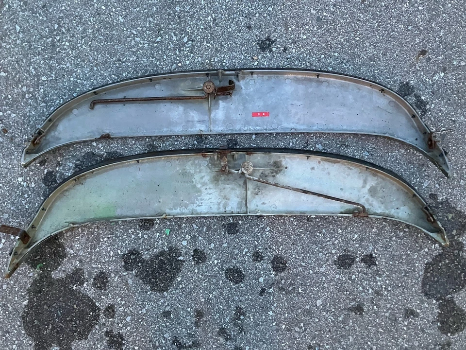 71-76 Pontiac Bonneville Catalina Grandville Fender Skirt Pair Set USED - Image 2 of 4