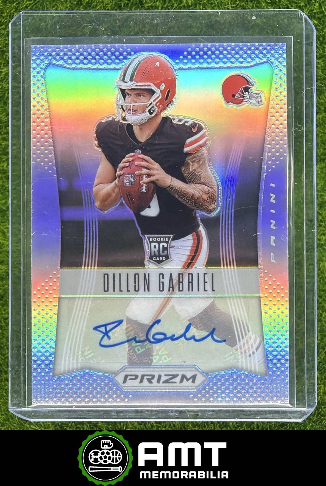 Dillon Gabriel RC Auto 2025 Panini Prizm 142/149 Retro 2012 Browns