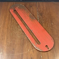 Vintage   Craftsman  10" table saw insert throat plate 14 Lx 3-3/4 W