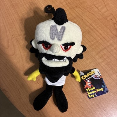 1998 ReSaurus Crash Bandicoot Dr. Neo Cortex Plush Bean Bag