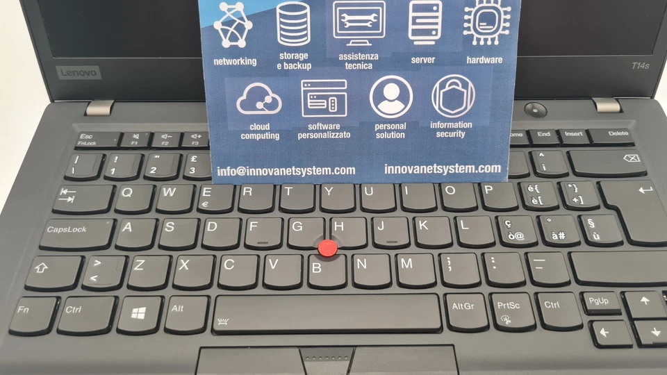 Lenovo ThinkPad T 14s  i5-10210U 16 GB/512 GB SSD M.2 NVMe 14" FHD - WIN 11 PRO - Immagine 4 di 4