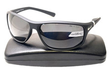 NIKE ADRENALINE EV0606 095 Matte Black Grey Wrap Polarized Sunglasses Italy