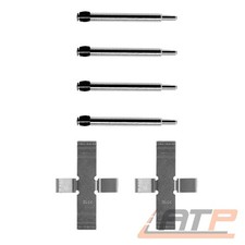 ZUBEHÖR-SATZ BREMSBELÄGE VORNE FÜR ALFA ROMEO GIULIETTA BJ 77-85 GTV BJ 78-86
