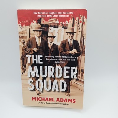 The Murder Squad Michael Adams Paperback