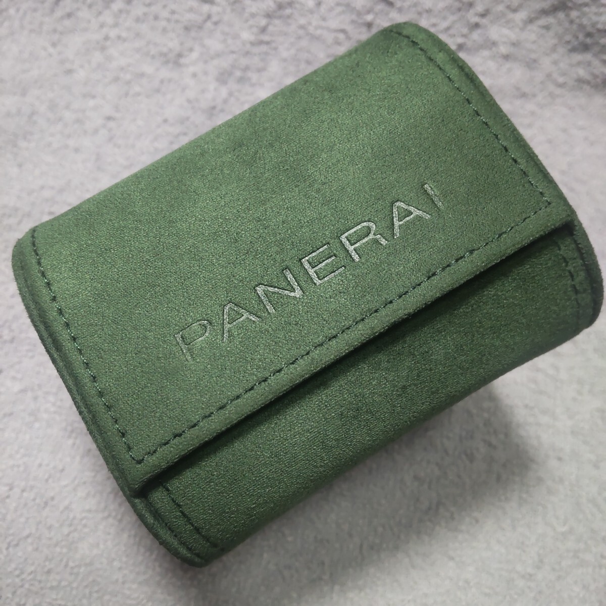 Mint Genuine PANERAI Watch Box Travel Soft Case Green #473 | eBay