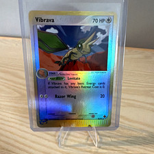 POKEMON COMPANY VIBRAVA 46/97 DRAGON REVERSE HOLO UNCOMMON EN STAGE 1 70HP on eBay