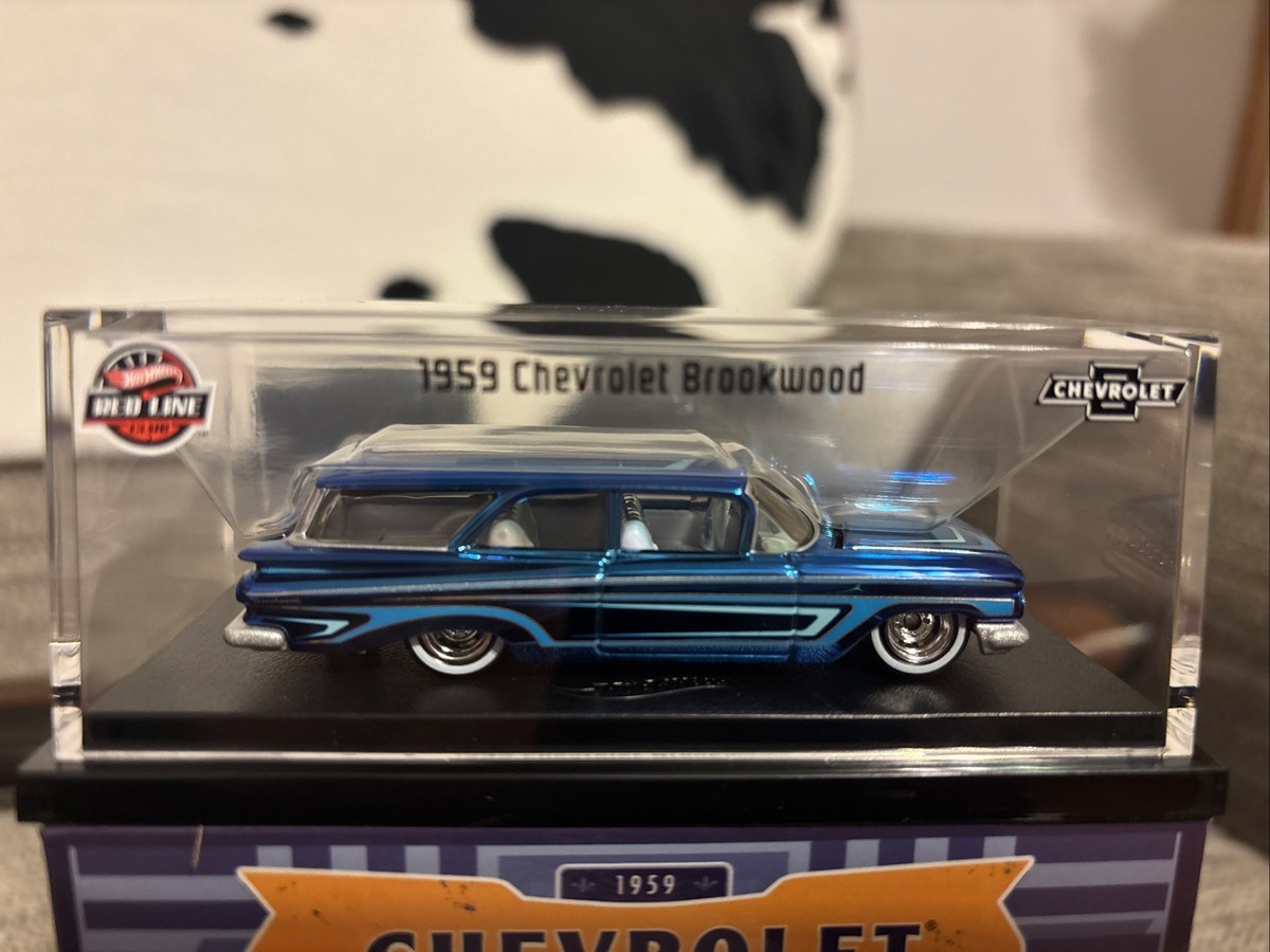 Chevrolet Brookwood ミニカー RLC hotwheels RLC Exclusive 1959 Chevrolet Brookwood | Mattel Creations