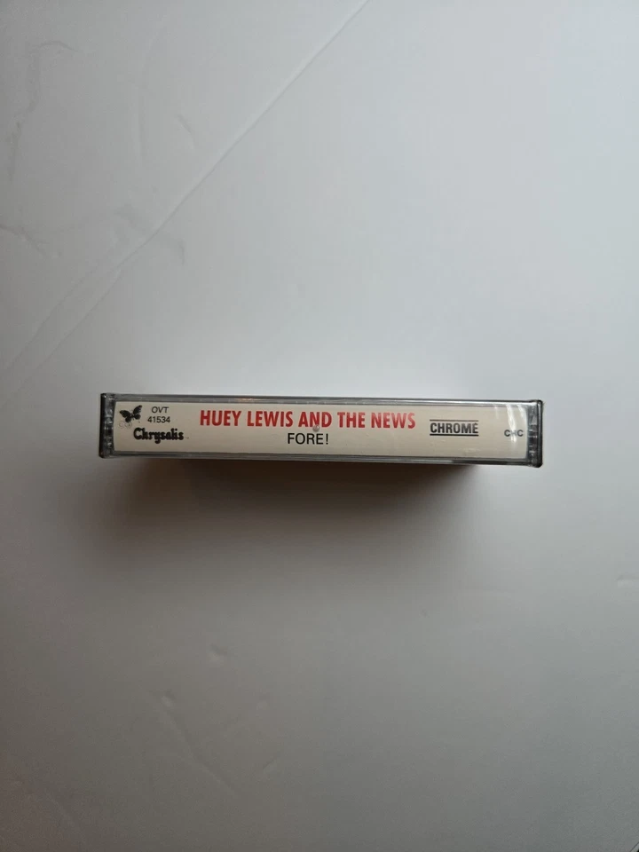 Huey Lewis & The News Fore! Cassette Tape 1986 Classic Chrysalis New Sealed - Image 4 of 4