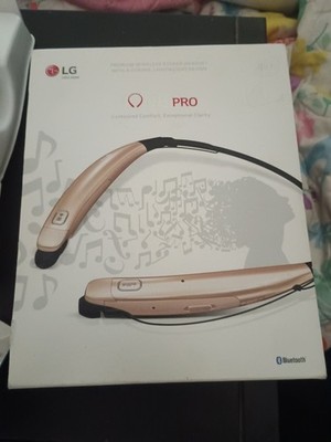 LG Tone Pro HBS-770 Premium Wireless Bluetooth Stereo Headset Gold