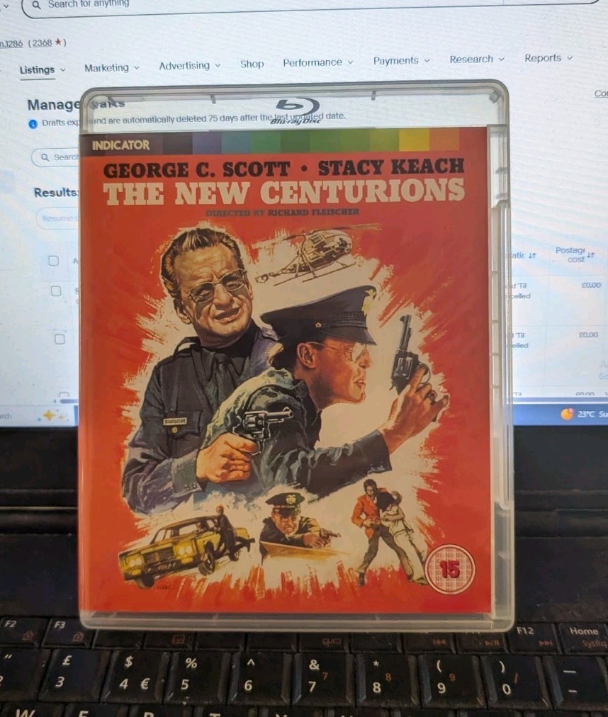 THE NEW CENTURIONS BLURAY VERY GOOD CONDITION