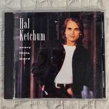 Hal Ketchum Every Little Word CD 1994 Curb Records D2-77660 Country Music