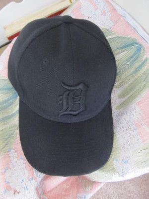 Brand China RARE Black On Black Clean Adjustable Hat Cap New