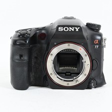 Sony Alpha A77 24.3MP Digital SLR Camera Body SLT-A77 Inoperable 708