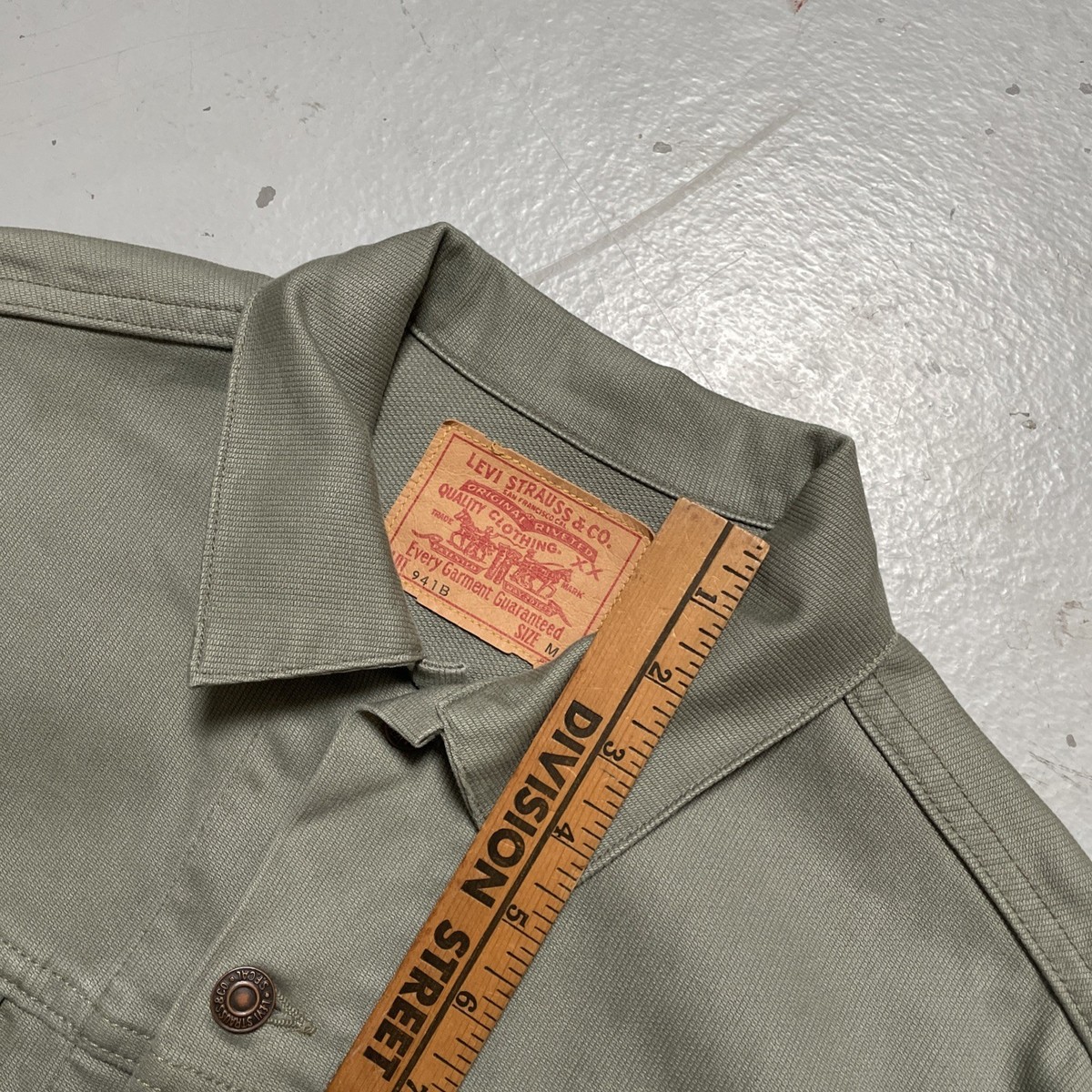 l*2様 SPECIAL LEVIS 941B 1960s approxXL M Vintage 1990s Levis 941B (1960s) Big E Pique Twill Trucker Jacket