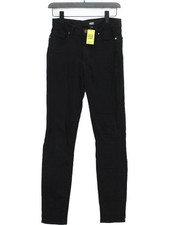 Paige Women's Jeans W 28 in Black Rayon with Cotton, Polyester, Spandex Skinny