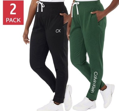 Womens Calvin Klein 2PK Joggers Size S