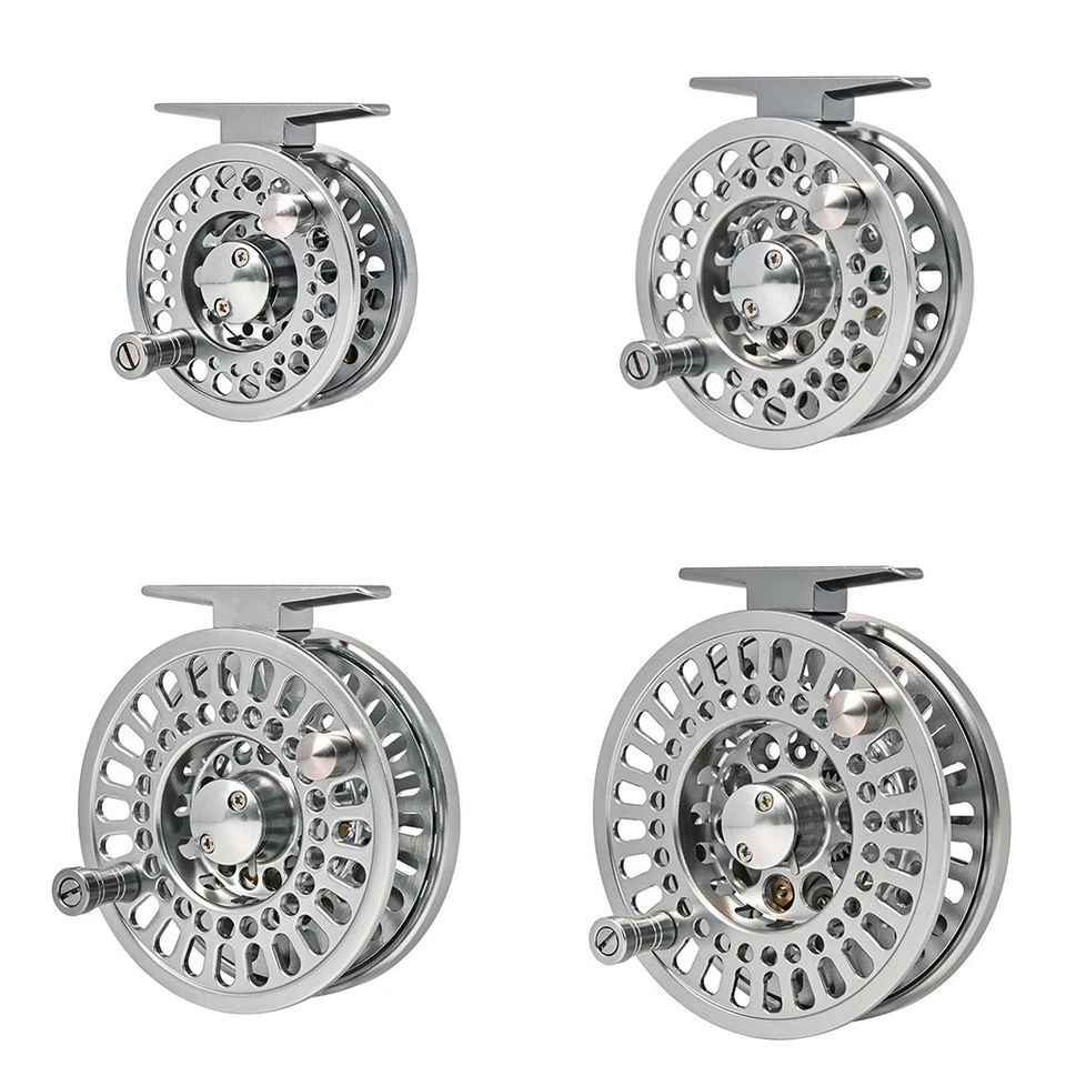 Mulinello da Pesca a Mosca in Alluminio Leggero con Frizioni Regolabili e Suono - Immagine 3 di 4