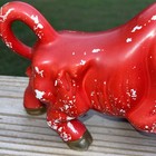 VINTAGE MCM Matador 10”  and Bull Ceramic Statues Figures Japan Large AsIs — photo 9