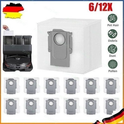 Staubsaugerbeutel für Roborock S8+/Plus,S8 Pro Ultra, S7 MaxV Ultra,S7 Pro Ultra