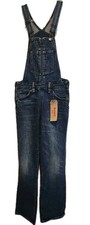 Levi's Overalls With Side Zippers Size 24 New With Tags