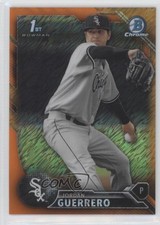 2016 Bowman Chrome Prospects Orange Shimmer Refractor 8/25 Jordan Guerrero g6w