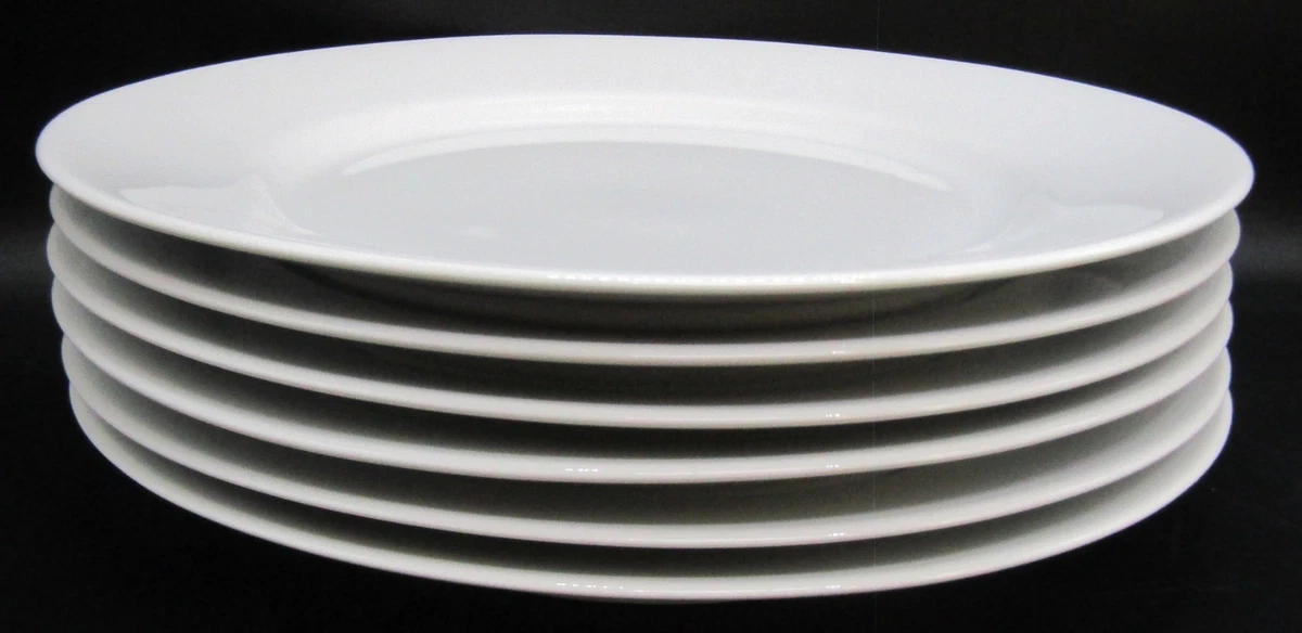Crate and Barrel White Dinnerware Plates for sale | eBay