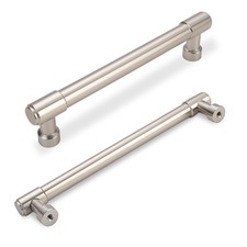 10 Pack 5 Inch 128mm Kitchen Cabinet Handles Brushed Satin Nickel Cabinet Pu...