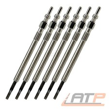 6x GLÜHKERZE GLÜHKERZEN FÜR LAND ROVER DISCOVERY 3 4 2.7 TD BJ 04-10