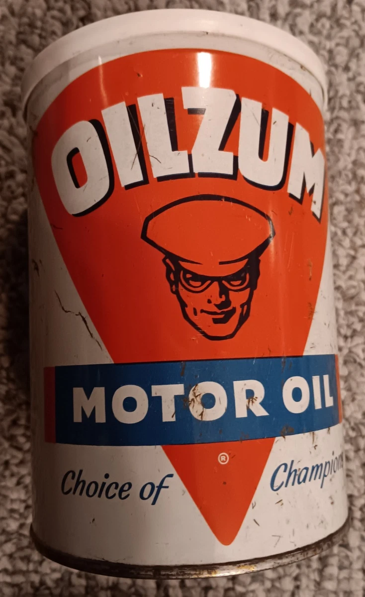 Oilzum Indiana Collectible Gas & Oil Advertising Cans and Buckets