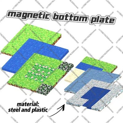 Magnetische Bausteine Kinderspielzeug Set Baustein Micro Block Kunststoff