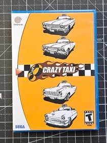 Dreamcast Crazy Taxi Version 3 Your Choice of Custom Case NO Game or Manual
