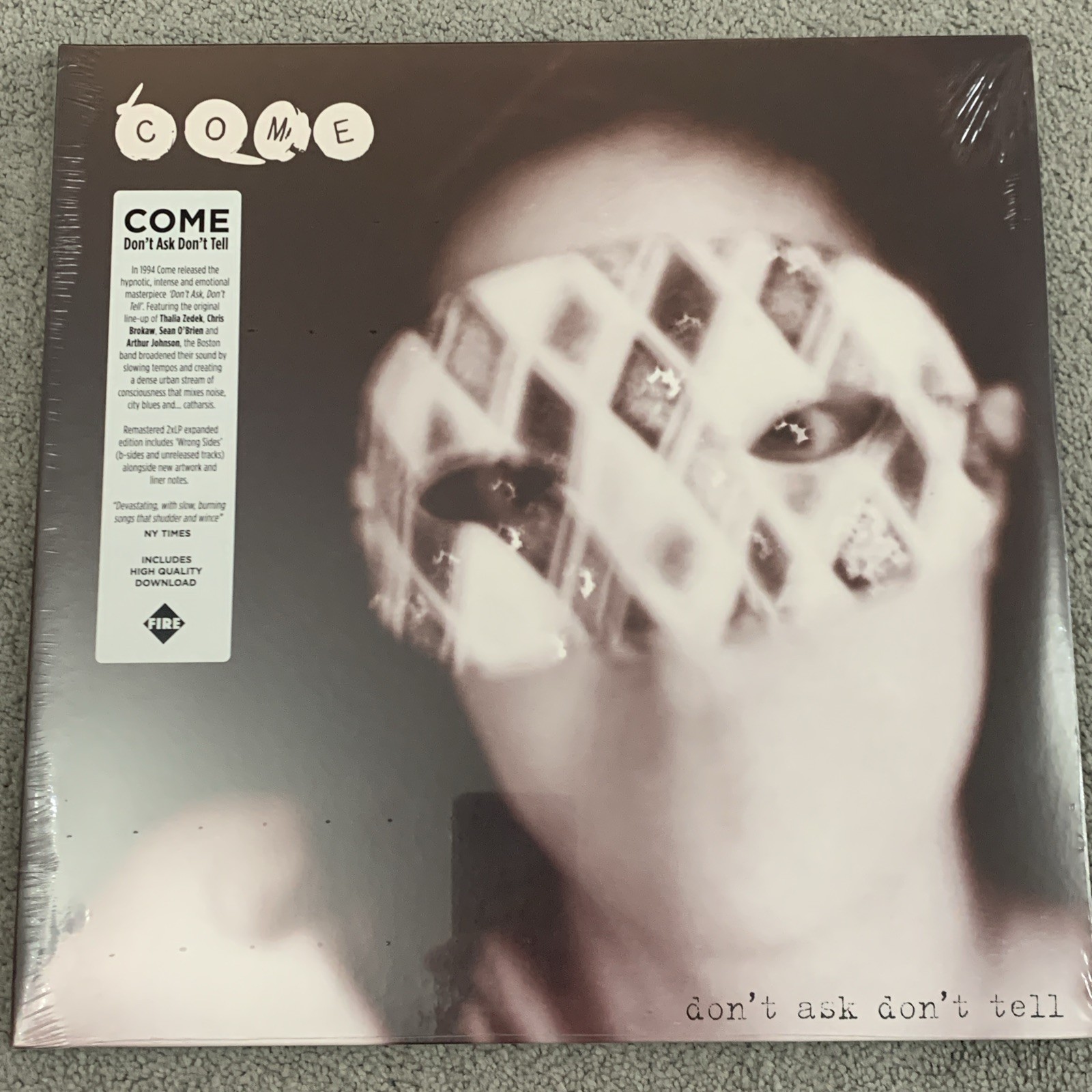 Don't Ask Don't Tell [Expanded Edition] by Come Vinyl Record New Sealed