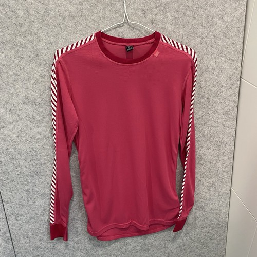 Helly Hansen Womens Size M Pink Long Sleeve Thermal Top Base Layer