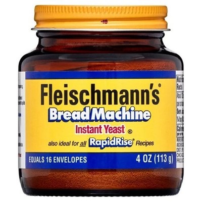 Fleischmann's Classic Bread Machine Instant Yeast, 4 oz (Free Shipping)