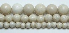 River Stone Beads 2mm-3mm-4mm-6mm-8mm-10mm Real Stone 15.5" Strand