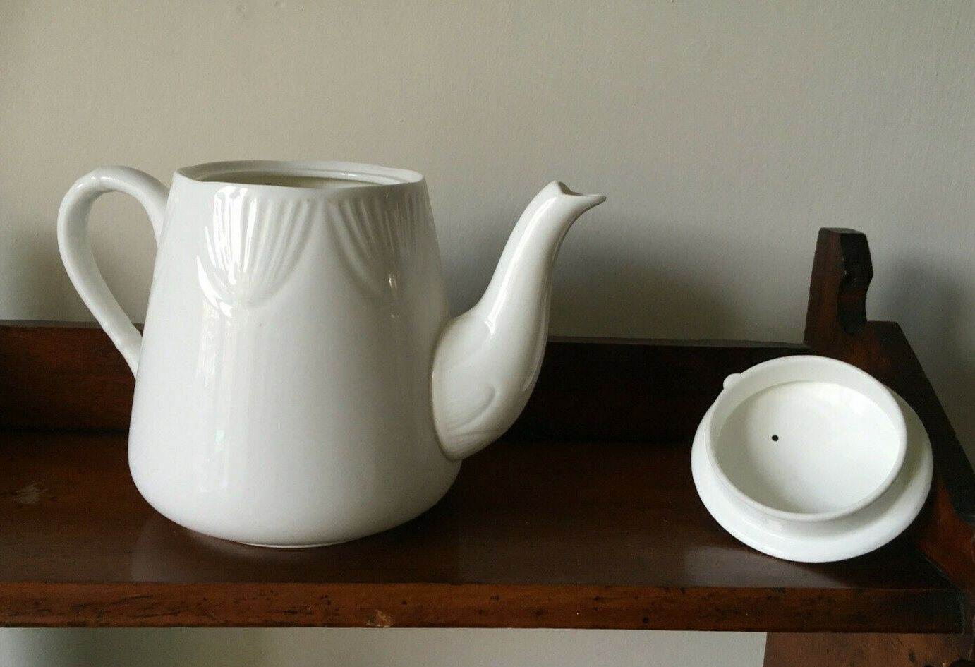Tea Set Vintage White Porcelain Tea Pot Milk Jug and Sugar Bowl eBay