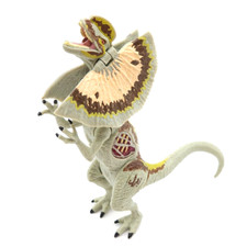 2015 Hasbro Jurassic World Growler Dilophosaurus Dinosaur Working Lights Up