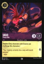 Into the Inklands #40/204 Iago - Pretty Polly Disney_lorcana