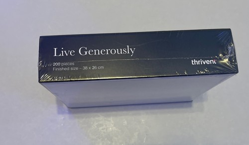 NEW!! Sealed Thrivent Live Generously 200 Piece Puzzle - Picture 2 of 2