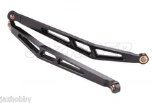 Jazrider Aluminum Rear Upper Chassis Linkage Link Set For Axial SMT10 Jam Truck