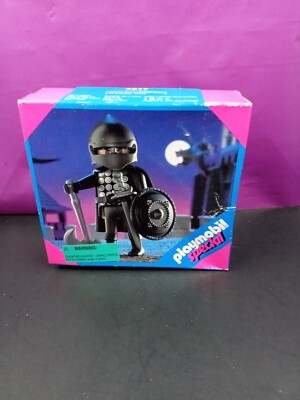 Figurine Playmobil 4517 Chevalier Noir - Série Spéciale - Occasion
