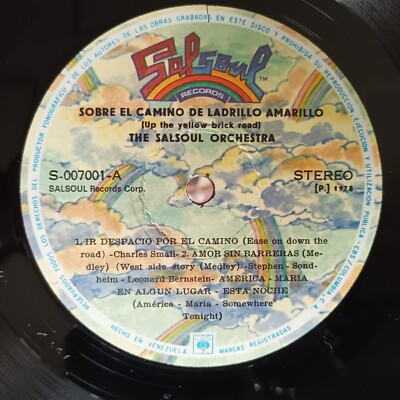 The Salsoul Orchestra – Up The Yellow Brick Road [1978] Vinyl LP