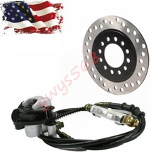 Rear Brake System Master Cylinder Caliper  Rotor Disc TaoTao Buyang Sunl ATV US