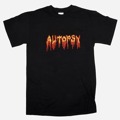 AUTOPSY - Logo / Festivals 2010 - T-Shirt / Size S