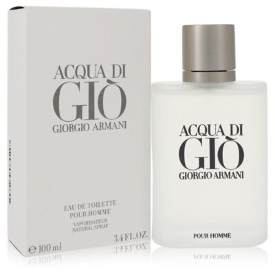 Acqua Di Gio By Giorgio Armani Eau De Toilette Spray 3.3 Oz (Men)