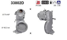 110 KW 150 CV CATALIZZATORE PER Audi A3 Limousine 8VS, 8VM 2.0 TDI quattro