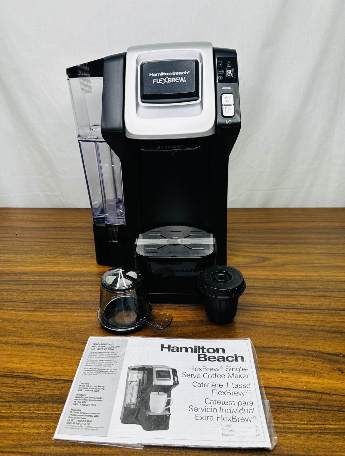Hamilton Beach 49968 FlexBrew WiFiConnected SingleServe Coffee Maker