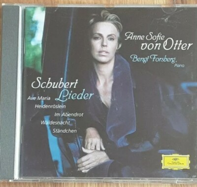 Otter Anne Sofie   Schubert Lieder  Piano Bengt Forsberg  CD