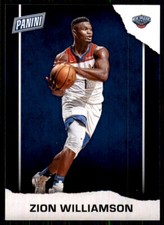 Zion Williamson 2021-22 Panini Father's Day #BKI2 New Orleans Pelicans Card