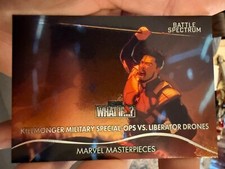 Marvel What If Battle Spectrum Chase Card BS8 Killmonger Military vs. Drones